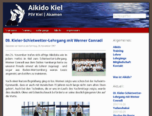 Tablet Screenshot of aikido-kiel.de